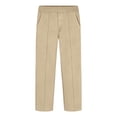 thumbnail image 3 of Uniform Pants for Boys Straight Pants with Pockets Pull On Chino Pants Stretch Pants Beige Uniform Pants for Boys Back to School Outfits for Boys Teen Preppy Clothes 12-13 Years, 3 of 6