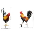 thumbnail image 2 of Estatua de pollo y gallo, decoración de jardín al aire libre, figura artística, escultura, novedad de 2023, 2 of 4