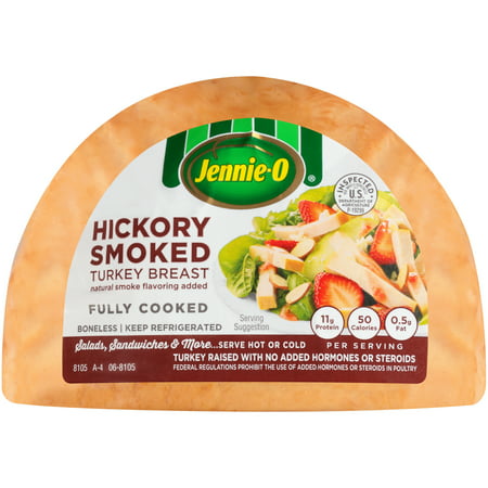 Jennie-O Hickory Smoked Fully Cooked Turkey Quarter Breast, 1.5-2.0 (Best Turkey Breast Cooked In Bag)