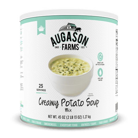 Augason Farms Creamy Potato Dry Soup Mix 2 lb 12 oz