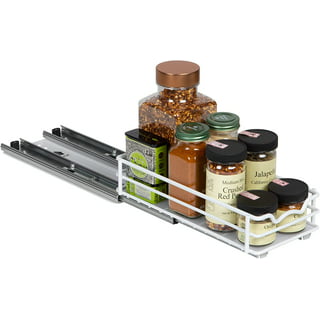 1 Set, Spice Rack, Spice Bottle Organizer With 28 Spice Jars, Drawer Spice  Racks With 432 Labels And Chalk Marker, 4 Tier Seasoning Rack Tray Insert