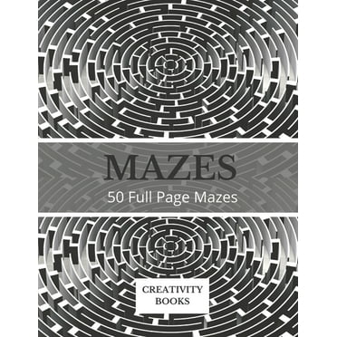 Mazes : 50 Full Page Mazes (Paperback)