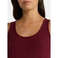 thumbnail image 3 of Time and Tru Women's Maternity Ribbed Dress Set, 2-Piece, Size S-XXL, 3 of 4