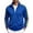 #Blue, variant on Fanshiluo Men's Stand Collar Full-Zip Long Sleeve Track Jacket, Contrast Side Stripes Athletic Jacket with Pockets for Men,L,Big and Tall Men