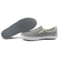 thumbnail image 5 of Laforst Nextgen Womens Sunbrella Slip Resistant Waitress Server Slip On Flat Grey, 5 of 8