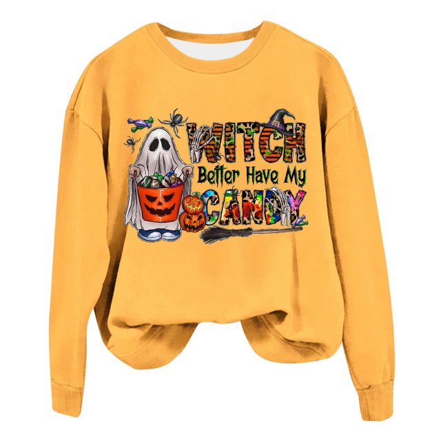 WEAIXIMIUNG Sweatshirts Graphiques pour Femmes Sweat à Capuche Imprimé Fille Mignonne