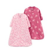 Simple Joys by Carters Baby 2-Pack Microfleece Sleepbag Wearable Blanket 
