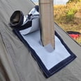 thumbnail image 1 of Kit de gato para estufa de carpa, kit de gato para estufa con solapa para lluvia, antiescaldaduras, anillo de protección, resistente al fuego para, 1 of 8