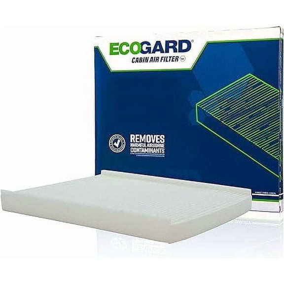 ECOGARD XC26175 Cabin Air Filter Fits 2010-2019 Ford Fiesta, 2009-2022 EcoSport, 2016-2021 Figo, 2011-2015 Fiesta Ikon, 2021-2023 Transit Courier