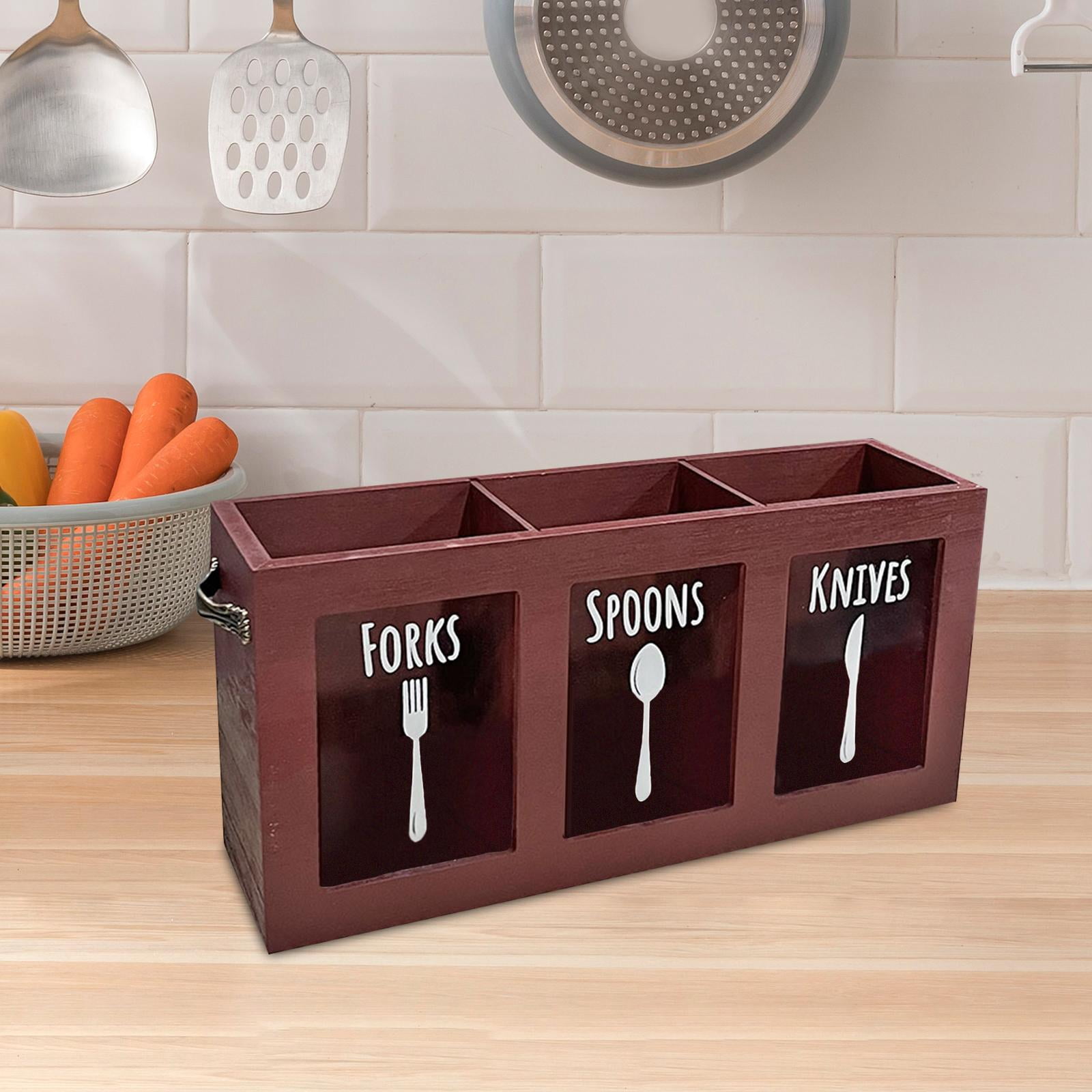 QSTDGVPW Kitchen Utensil Holder Cooking Utensil Crock for Countertop Home Decor Party Red