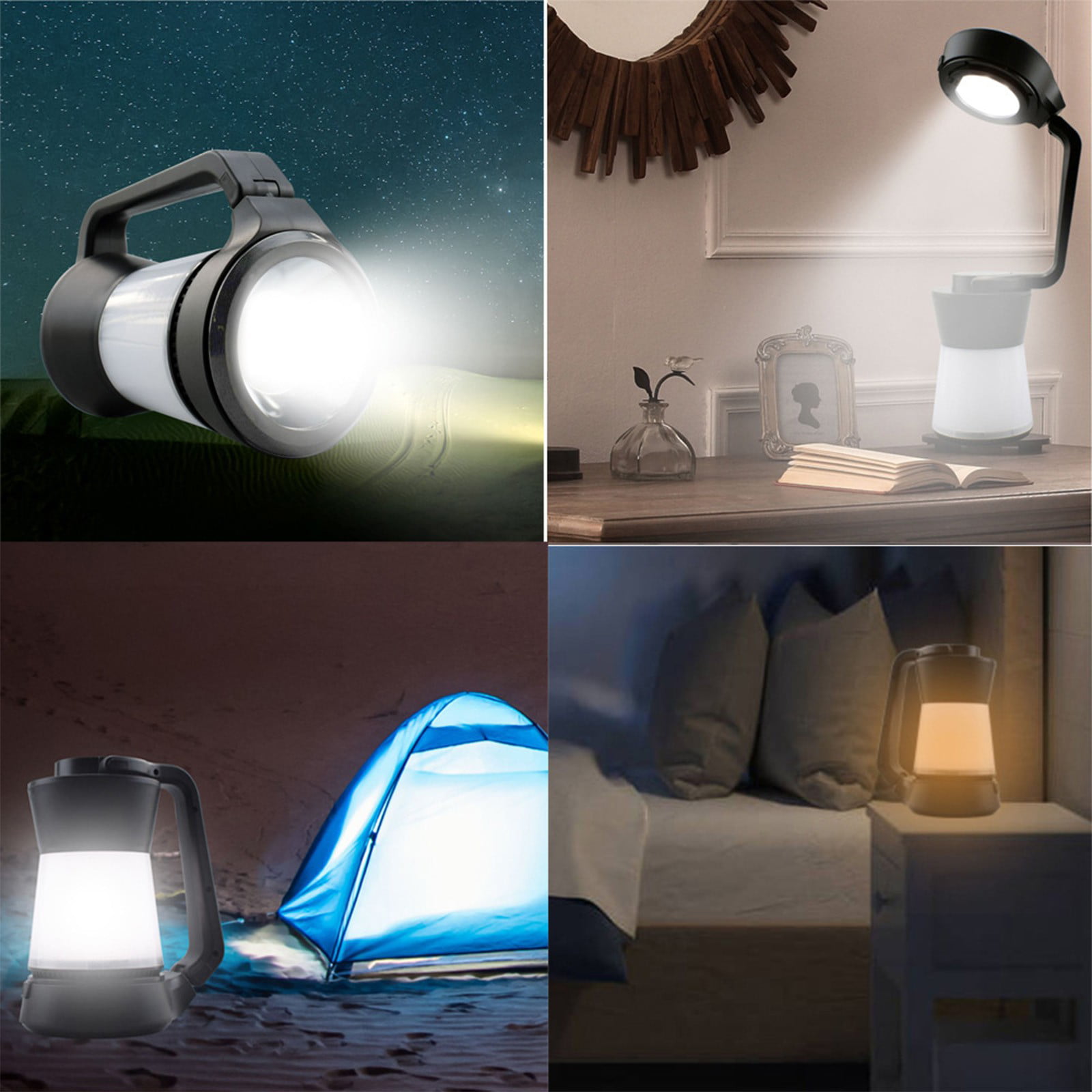 LED Multifunction Camping Lantern Foldable Lamp – Lumoso.Home