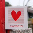 thumbnail image 3 of MINI tarjeta de felicitación cuadrada para el día de la madre, tarjeta personalizada, cartón, corazón de amor, tarjeta pequeña de felicitación, 8,5x8,5 cm, 3 of 4