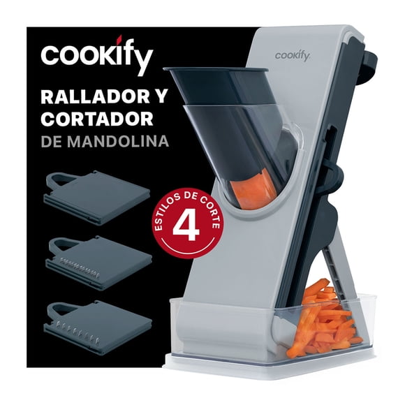 Rallador Cortador Vertical de alimentos Cookify Ajustable