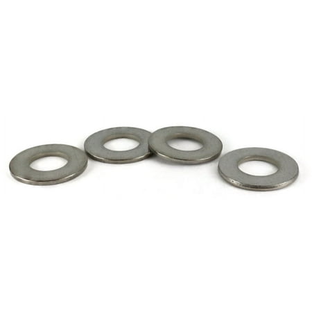 

#1 Flat Washers / Type B Wide Series / 300 Series Stainless Steel / Made in USA / DFAR Compliant - 10000 Piece Carton