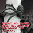 thumbnail image 4 of Spider Webs Halloween Decorations, Web Decorations Set with 10.8ft Web, 11.8Inch Giant Spider , 20g Cobwebs 2Pcs Small Spiders for Indoor Outdoor, 4 of 7