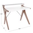 thumbnail image 4 of Archer Mid-century Modern Desk by LumiSource, 4 of 8