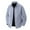 001 Dark Blue, variant on Men's Casual Striped Shirts Button Down Lapel Neck Long Sleeve Cardigan Loose Summer Beach Overshirt