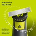 thumbnail image 3 of 3-pack Rakblad 360-blad Kompatibla med Philips Oneblade Ersättningsblad One Blade Pro-blad Me 360° rotation（casa）, 3 of 5