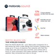 thumbnail image 2 of Auriculares inalámbricos Motorola Sound Moto Buds 125 IPX5, 2 of 8