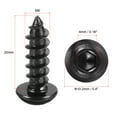 thumbnail image 2 of Uxcell Hex Socket Self Tapping Screws, M6 x 20mm Carbon Steel Wood Screw 50 Pack, 2 of 4