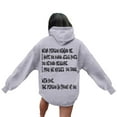 thumbnail image 4 of YUELONGHU Women Casual Hoodie Long Hoodies for Women Zip up Purple Hoodies for Women Word Graphic Sweatshirts for Women Hoodie Sweatshirts Preppy Clothes Long Sleeve Sweatshirt Tops Xxl, 4 of 7
