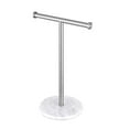 thumbnail image 1 of Abbracc T Shape Under Cabinet Paper Towel Holder Towel Organizer Rack for Countertop Argent, 1 of 9