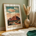 thumbnail image 6 of Sedona Vintage Travel Poster - Southwest Serenity Unveiled - Sedona Arizona Illustration Unframed Wall Art Print 8 x 12 inches, 6 of 60