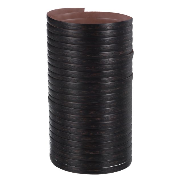 Unique Bargains Wicker Repair Kit, Flat Synthetic Rattan Fix Replacement DIY Set, Deep Black
