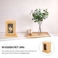 thumbnail image 3 of Greenadscape Cat Urns for Ashes 1 Set Synthetic Material Rectangular Style Light Yellow Finish 6.68X5.50X4.13in, 3 of 5