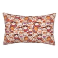 thumbnail image 1 of Fotbe Maneki-Neko Cats Funda de Almohada Decorativa Estilo Occidental, Lujo en Algodón, Fundas para Almohadas King, Cojín Estampado para Decoración del Hogar-14"x20", 1 of 6