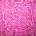 thumbnail image 1 of Ahgly Company Indoor Square Southwestern Pink Country Area Rugs, 3' Square, 1 of 4