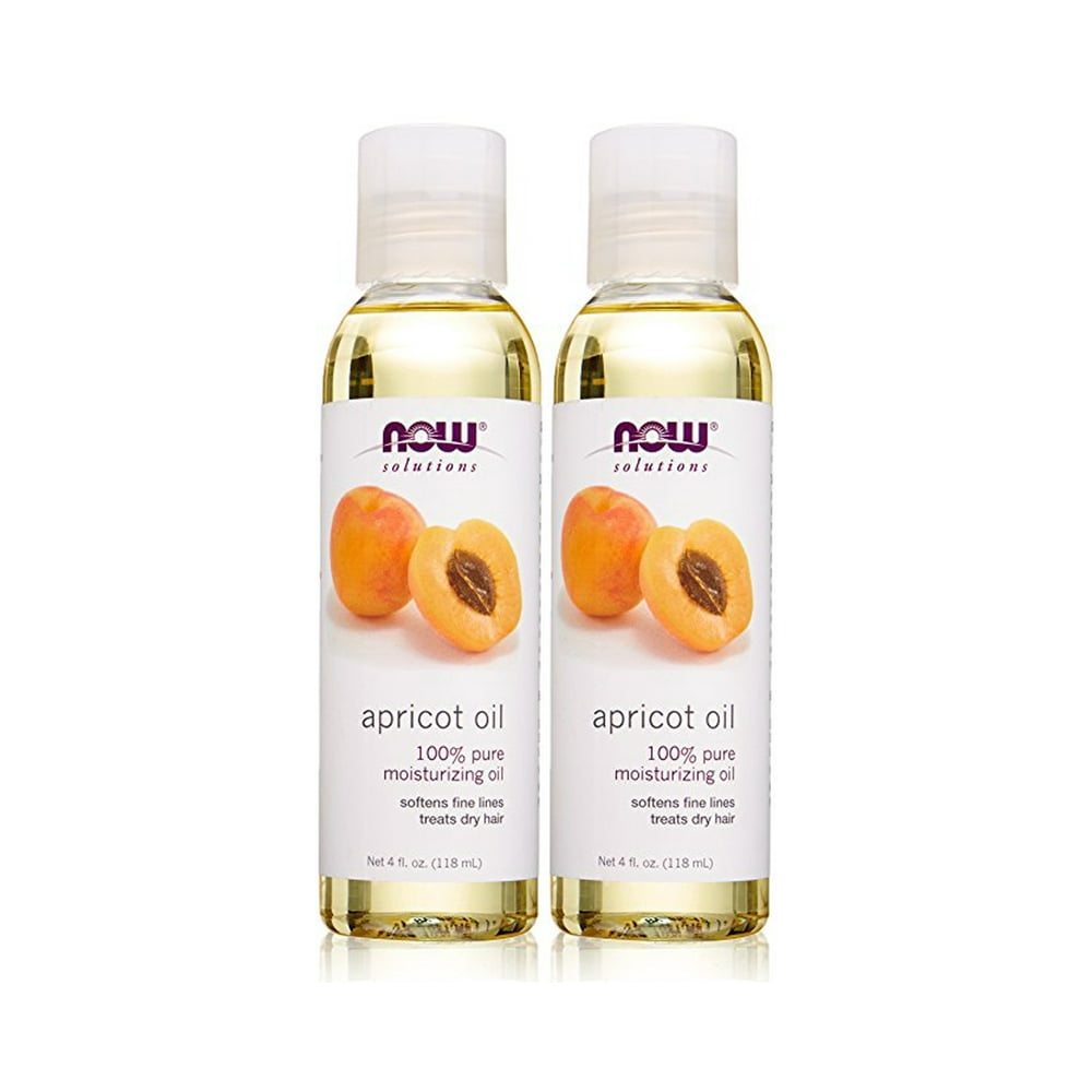Now Foods 4 fl oz Apricot Kernel Oil (Pack of 2)