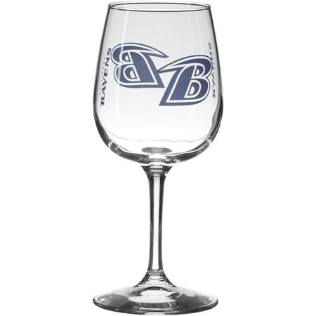 NFL Baltimore Ravens 12 oz. Wine Glass