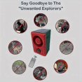 thumbnail image 5 of 2026 1pc Solar Motion Sensor Alarm, Dog Barking & Gunshot Sound 130dB Sound Siren, Security Alert System With Remote Controller For Home, Villa, Yard, 5 of 5