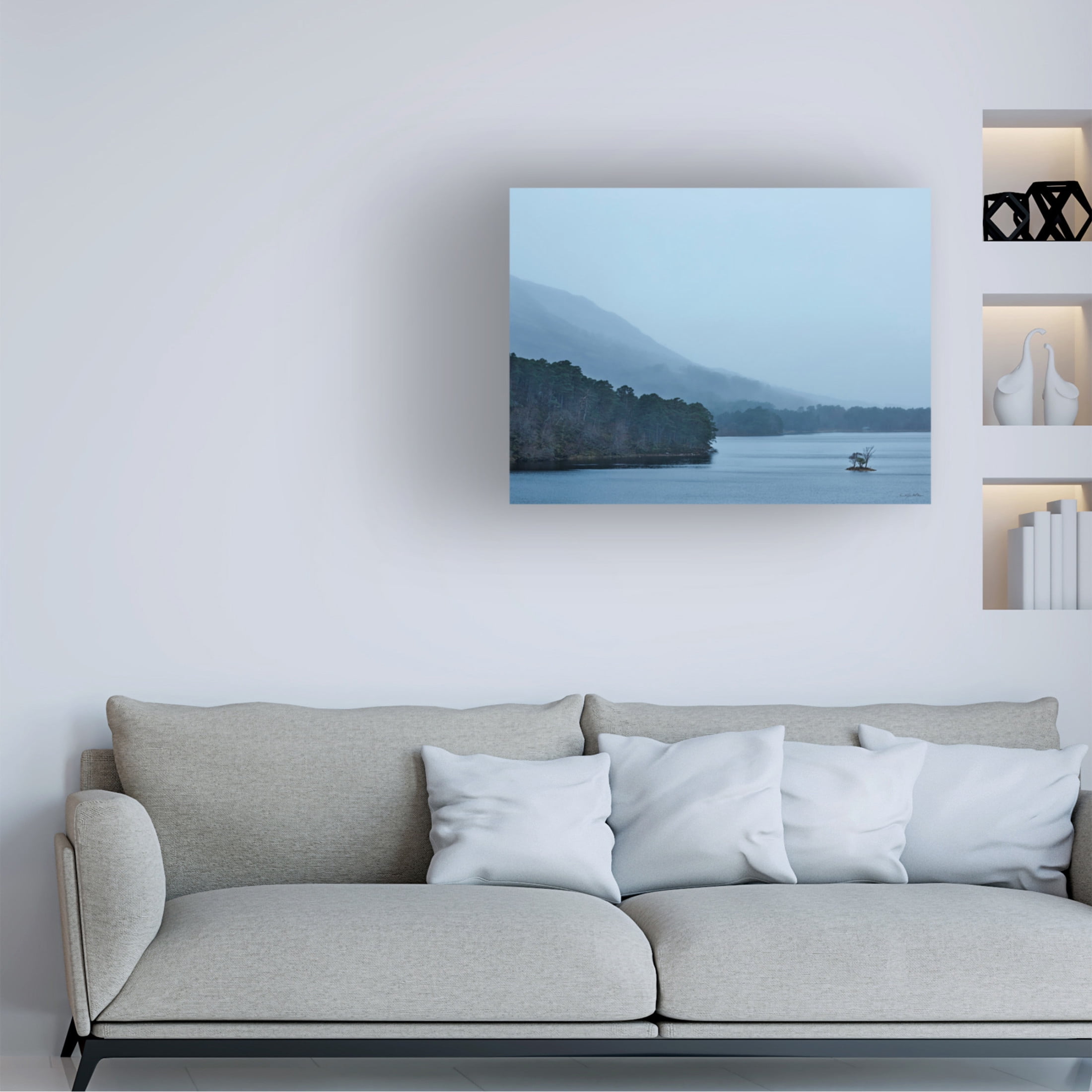 Canvas Wall Art - Kent Burkhardsmeier 'Breaking Away' Wall Art for Living Room, Bedroom, or Office Décor by Trademark Fine Art - 32 x 24 Inches