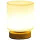 thumbnail image 1 of Lámpara de Noche LED de Madera Maciza con Conexión USB para Decoración de Estudio, Dormitorio o Mesilla de Noche. Iluminación Ambiental., 1 of 5