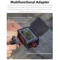 thumbnail image 6 of 2-in-1 Protective Case Cage & Light Shield Sunshade for DJI Action 5 Pro/Action 4/3, Camera Expansion Stand Mount Adapter Bracket Housing Bezel Cover Shell with Sun Hood, 6 of 10