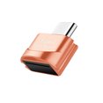 thumbnail image 1 of Almacenamiento De Datos Lector de tarjetas USB tipo C TF Adaptador OTG para computadora portátil con teléfono móvil oro rosa Ehuebsd Para estrenar, 1 of 7
