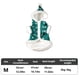 thumbnail image 3 of Ropa para Perros Pequeños, Otoño E Invierno, Camiseta para Cachorros, Poliéster Rojo y Verde, Pajarita, Atuendo Festivo Informal para Perros Salchicha, Chihuahua, Caniche, Taza de Té | Ropa Transpira, 3 of 6