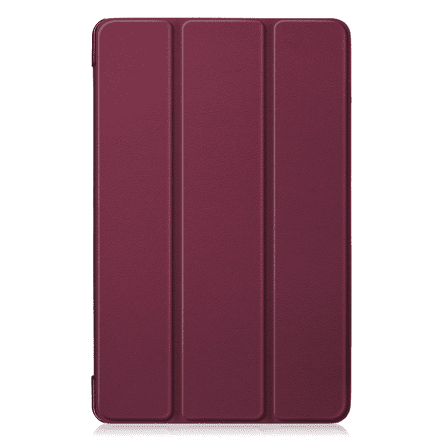 For Samsung Galaxy Tab A 10.1 (2019) SM-T510 Gylint Tab A 10.1 (2019) Cover, Tri-Fold Stand Slim and Lightweight Cover; SM-T515 Burgundy
