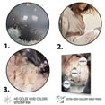 thumbnail image 3 of DESIGN ART Designart "Stunning Woman Under Willow Tree Iii" Fashion Woman Wall Decor 16 in. wide x 32 in. high, 3 of 5