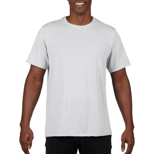 Gildan Mens Core Short Sleeve Moisture Wicking T-Shirt 