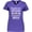 Purple, variant on Inktastic Only the Best Sisters Get Promoted to Aunt Women's V-Neck T-Shirt