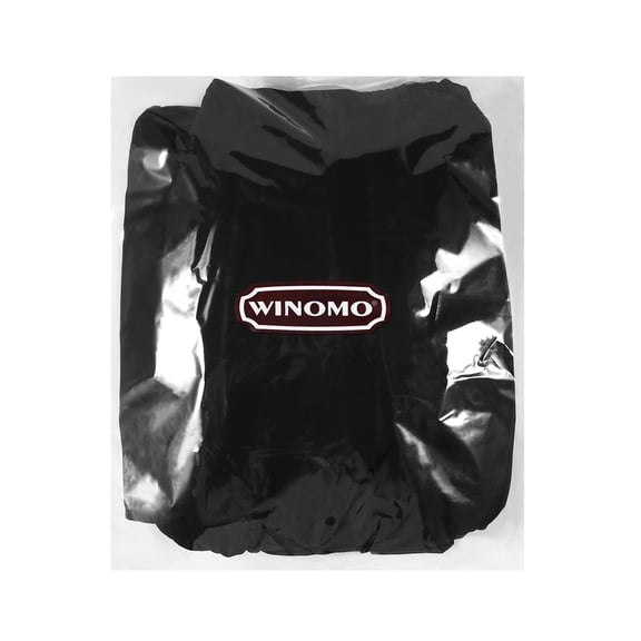 OUNONA Black Elastic Fabric Sofa Slipcover 195x230cm Full Cover