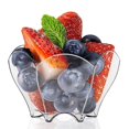 thumbnail image 1 of Promoción - Suministros para fiestas, Vajilla de plástico desechable, Cuenco para pastel de postre de pétalos negros de 70 * 44 mm / 60 ml LingWen 8390605156854, 1 of 1