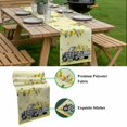 thumbnail image 5 of Summer Lemons Table Runner - 70 Inch Long, Kitchen Dining Table Runner Dresser Scarves, Rustic Black Plaid Truck Fruits Yellow Farmhouse Decor for Coffee Tables Wedding Party Banquet, 5 of 8