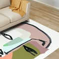 thumbnail image 6 of Expressions Unveiled II Washable Art Area Rug size 5'x8', 6 of 7