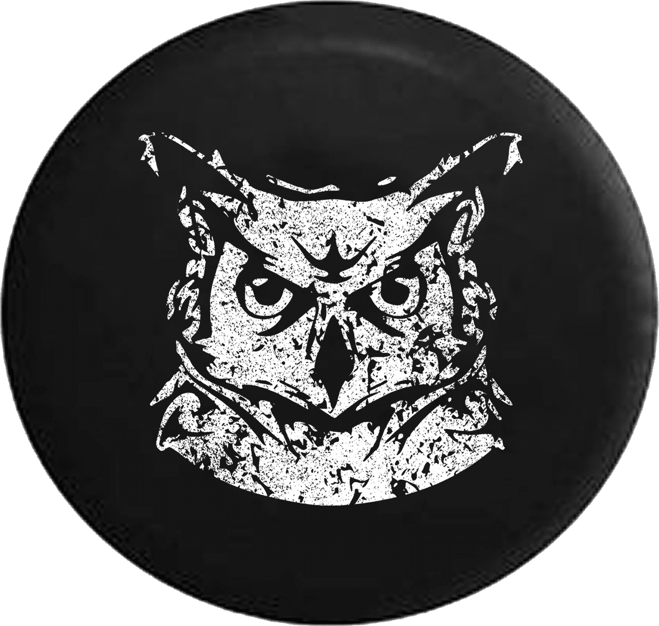 Staring Night Owl Spare Tire Cover Jeep RV