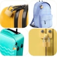 thumbnail image 6 of 4Pcs Solid Brass Padlocks,Happon 20mm/0.79in Small Lock Shackle with 12 Pcs Keys Waterproof Storage Lock Mini Keyed Padlocks for Luggage Locker Sheds Warehouse Garage Hasp Storage Outdoors Fence, 6 of 7