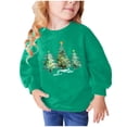 thumbnail image 1 of Posijego Vêtements de Noël pour Enfants Garçons Filles Chandail à Manches Longues Col Rond Coton Chandail Chandail en Molleton Hauts, 1 of 4